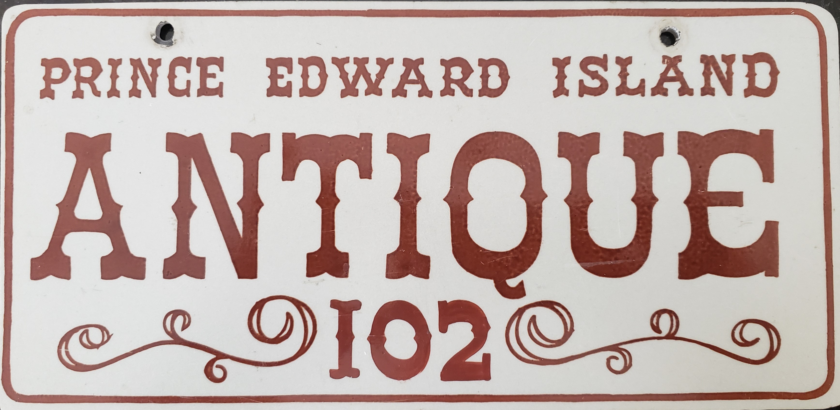 Canadian Military License Plates Antique / Collector Car Plates