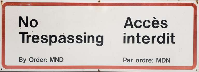 No Trespassing 1